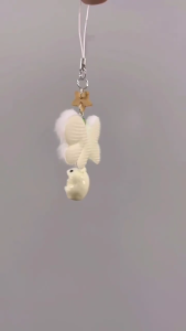 Marmot hình dạng dây xích điện thoại thời trang Mặt dây chuyền cho phụ nữ thời trang phụ kiện treo móc chìa khóa đồ trang trí phong cách cho túi