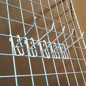 10/15/20cm Supermarket Screen Hooks for Screen and Grid Wall Wire Mesh Hanging Hooks