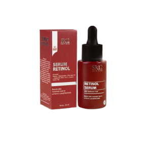 Serum Retinol SR12 20ml Cantik Glowing Seperti Cystal Merawat Mencerahkan Melembabkan Kulit Wajah GMP BPOM