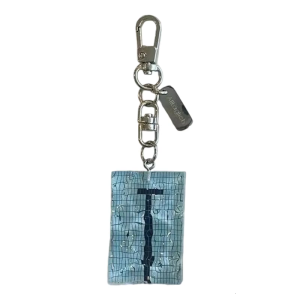 Móc chìa khóa xe ô tô sáng tạo Keychain hồ bơi Mặt dây chuyền Charm gắn túi trang trí mặt trang trí hình túi xách Charm Gắn Túi lượn sóng keyholders