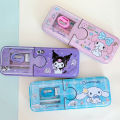 Gratis Semua - Kotak Pensil Sanrio Bening 2 Tingkat / Kotak Pensil Sanrio / Kotak Pensil Magnet / Kotak Pensil Anak / Kotak Pensil. 