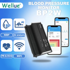 Wellue BP2 WIFI Armfit Plus Bluetooth Blood Pressure Monitor for Home use Upper Arm Cuff Accurate Digital BP Machine Heart Health Monitor