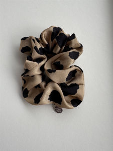 ready stock 21mm mulberry silk hair scrunchies for women leopard hair tie for lady high quality hair accessories