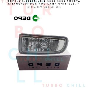 2000-2002 TOYOTA KIJANG/CONDOR FOG LAMP UNIT ECE. R DEPO-212-2020R-UE-2 RIGHT/ PASSENGER SIDE