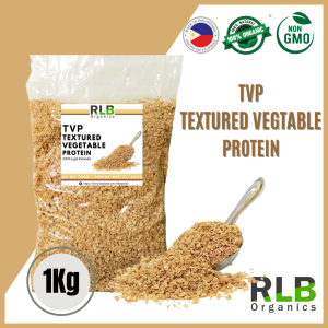 1 Kilogram Textured Vegetable Protein Granules TVP Non Meat Extender - Food Extender Vegetable Food Extender for Siomai or Other Dishes - Vegetable Protein Granules Textures Soy Protein Soy Meat Used as Meat Extender Meat Substitute Vegetable High Protein