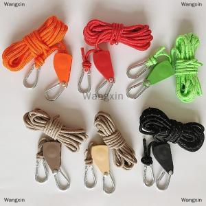 [COD] Wangxin เชือกเต็นท์ตั้งแคมป์กลางแจ้งเชือกรอกควบคุมปรับได้เชือกยก