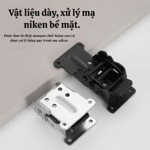 Bản Lề Gập Tự Khóa 0-90-180 Độ | Khớp Gập Chân Bàn Gập Bàn Gấp Gia Đình Kệ Gấp Chịu Lực 49x53x71mm