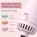Hair Dryer Brush Blow Dryer Brush in One, Upgraded 4 in 1 Hair Dryer and Styler Volumizer with Negative Ion Anti-frizz Ceramic Titanium Barrel Hot Air Brush Hair Straightener Brush. 