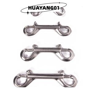 HUAYANG01 [HOT FASHION] ชุดสลักเกลียวตะขอสองด้านสำหรับดำน้ำลึกสแตนเลสแบบดึงออกได้อย่างรวดเร็ว