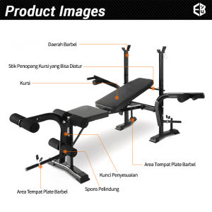 Murah Bench press kecil Multi fungsi Berat Bangku alat olahraga rumahan fitness gym sit up board