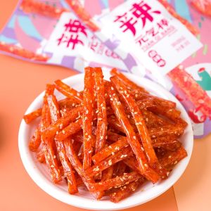 翻天娃 Spicy Bar Heart Connecting Stick Giant Spicy Super Spicy Explosive Spicy Abnormal Spicy Devils Death Gluten Internet Famous Spicy Snacks