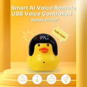 Smart AI Remote AC TV Lampu Bebek Pintar Perintah Suara USB Voice Command