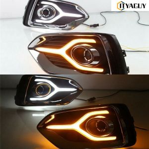 LED DRL Daytime Running Fog Light Turn Signal Lamp For Hyundai Accent 2017-2019