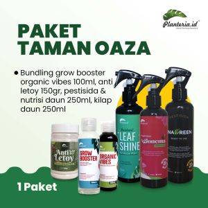 PAKET TAMAN AOZA SOLUSI PENYUBUR & PENGKILAP  TANAMAN