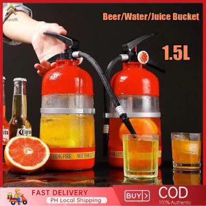 1.5L Fire Extinguisher Drink Dispenser Party Beer Water/Juice Dispenser  Creative Wine Drink Dispenser