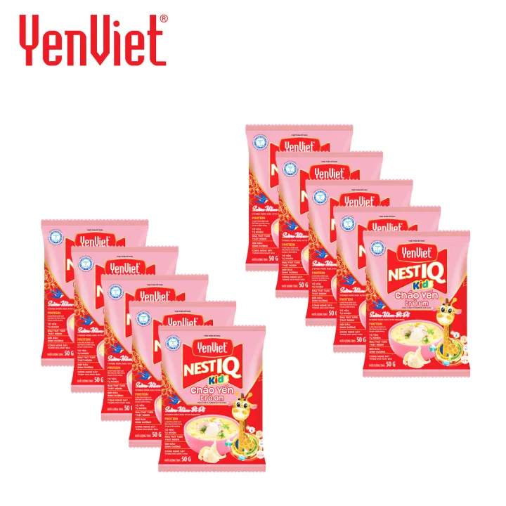 COMBO%2010%20G%C3%93I%20CH%C3%81O%20Y%E1%BA%BEN%20TR%E1%BA%BA%20EM%20V%E1%BB%8A%20S%C6%AF%E1%BB%9CN%20H%E1%BA%A6M%20B%C3%8D%20%C4%90%E1%BB%8E%20NEST%20IQ%20FOR%20KID%20BIRD%E2%80%99S%20NEST%20PORRIDGE%20STEWED%20PORK%20RIBS%20WITH%20PUMPKIN%20FLAVOR%20Y%E1%BA%BEN%20VI%E1%BB%86T%20-%20Image%201