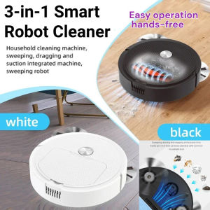 Mini Smart Robot Cleaner For Home Office Wet Mopping/3-in-1 Multifunctional Floor Cleaning/Intelligent Robot Vacuum/Convenient For Busy People