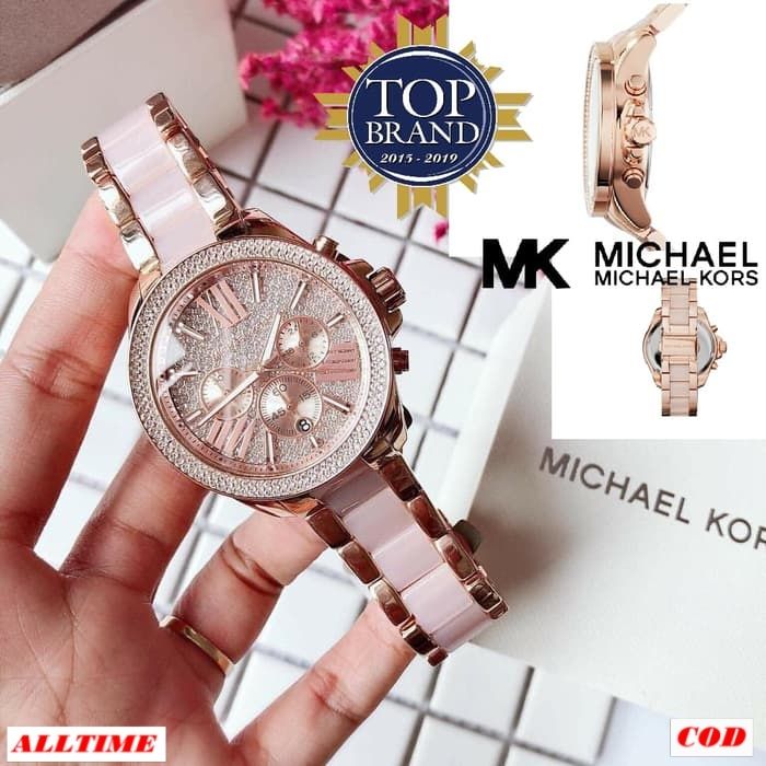 Jam Tangan MK Wanita Original Jam Tangan Wanita Merk Michael Kors Original Type 6096 Baterai Jam Tangan MIchael Kors Jam Tangan Wanita Terbaru Jam Tangan Wanita Terlaris Lazada Indonesia