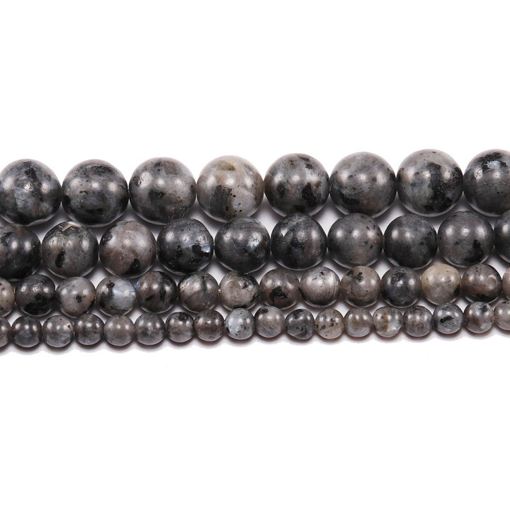 1strand/lot 10 12 mm Labradorite Natural Stone Black