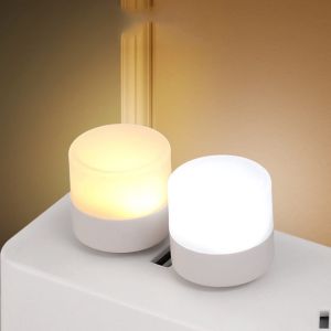 Đèn LED mini chân sạc USB 5V 1W làm đèn ngủ đọc sách trang trí siêu tiện dụng - Panda Case