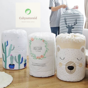 Storage Bag Cloth Bag Tempat Bedcover Pakaian Tempat Penyimpanan Multifungsi Serbaguna