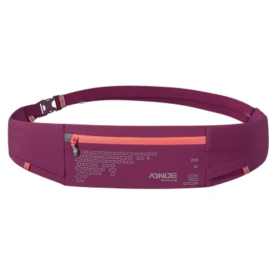 Aonijie W8112 Outdoor Comfortable Running Waist Bag Belt Hydration Fanny Pack Sports Pockets For Jogging Fitness Gym Hiking