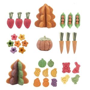 Small Pet Molar Biscuit Hamster Carrot Molar Biscuit Landscaping Supplies Can Eat Vegetable Toy Bird Rabbit