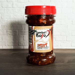 Sambal Ikan Asin- Sambal Ikan Peda (Bojo Isin) Kemasan Botol 150gr