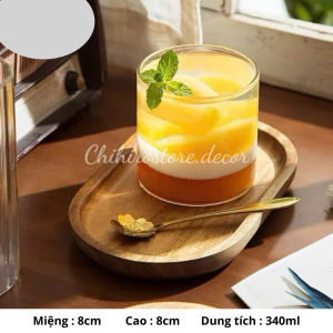 Cốc đựng bánh dessert ly đựng bánh mouse cốc đựng pudding bát đựng sữa chuahũ thuỷ tinh làm bánh -Chihirostore.decor
