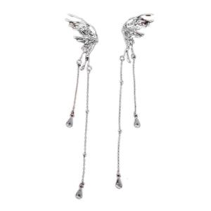 2pcs bướm Tai nghe clip mở tai trang trí Clip Earbuds Phụ kiện tai nghe tháo rời Tai nghe trang trí