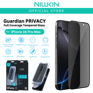 Nillkin Guardian Privacy for IP 16 Pro Max/16 Pro/16 Plus/16 full coverage tempered glass