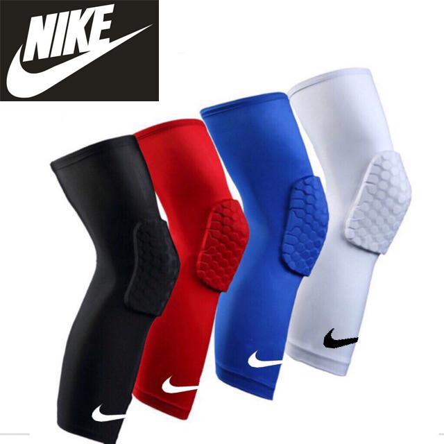 1PC Honeycomb Basketball Knee Pads Short Compression Leg Sleeves Pr