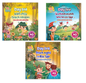 Sách - Combo 3c - Dạy trẻ biết chịu trách nhiệm là chính mình khi bị cô lập thích nghi và độc lập