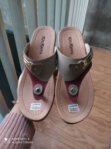 SANDAL JAPIT KICKERS WANITA MURAH BERKUALITAS TALIPEREMPUAN FLAT SHOES SLIP ON WEDJES WEDGES SENDAL