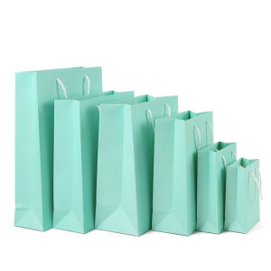 【10pcs】 Gift Bag Tote Bag Reusable Dust Bag Large Space Brown Thickened Kraft Paper Bag