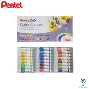 Cat Air Pentel Arts 24 Water Colours (WFRS-24)