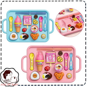 Little BearShape Pudding Feeding Set Simulation Model Early Education Lunch Box Pudding Kawaii Role Play Play House