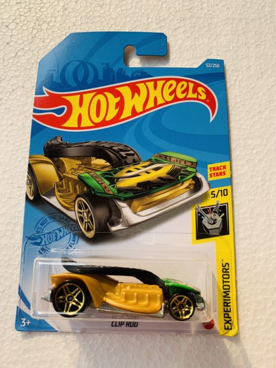HOT WHEELS HOTWHEELS CLIP ROD KUNING EXPERIMOTORS I SKALA 64 I