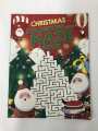 Christmas Colouring & Maze Activity Book For Kids. 