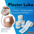 Plester Luka Anti Air Transparan PU Film Dressing Untuk Luka Plaster. 