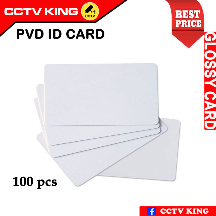 Thermal Transfer Printer Compatible PVC Card , Blank PVC ID Card , PVC ...