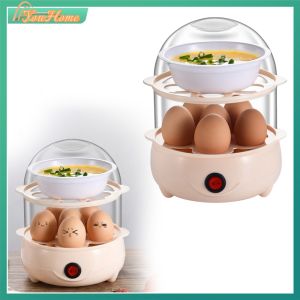 Efficient Egg Boiler 160W 220V Small Electric Egg Cooker 6 Eggs Capacity Auto Power-Off for Quick Breakfast
