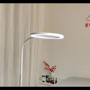 Beauty Eyelash Lamp Adjustable Floor Standing Lamp High Color Rendering LED Beauty Lamp Floor Tattoo Lamp Floor Salon Beauty Lamp For Tattoo