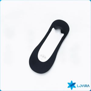 LoviRa Ice Silk Womens Socks Boat Socks Thin Anti slip Silicone Socks Seamless Invisible Socks