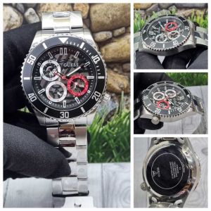 [Promo] Jam Tangan Pria Guess GW0488G4 AXLE Navy Multi-function Stainless Steel Strap Original Garansi 2 Tahun [✔COD][100% Authentic] [COD]