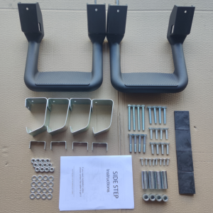 2PCS Truck Side Steps Bar Non-Slip Aluminum Pickup Stirrup Boards Pedals for Ford/Toyota/Chevrolet/Dodge Pickups SUV Car