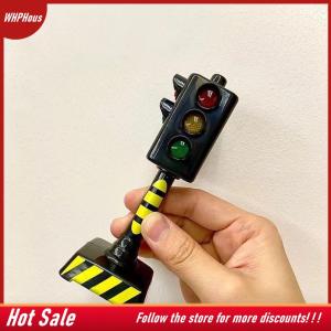 【COD】🔥🔥🔥 Simulation Road Sign Mini Traffic Signal Light Toy Model with LED for Kids Educational Traffic Set