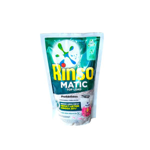 RINSO Matic Liquid Top Load Detergen Cair Refiil 700ml Mesin Cuci Bukaan Atas - Deterjen Cair