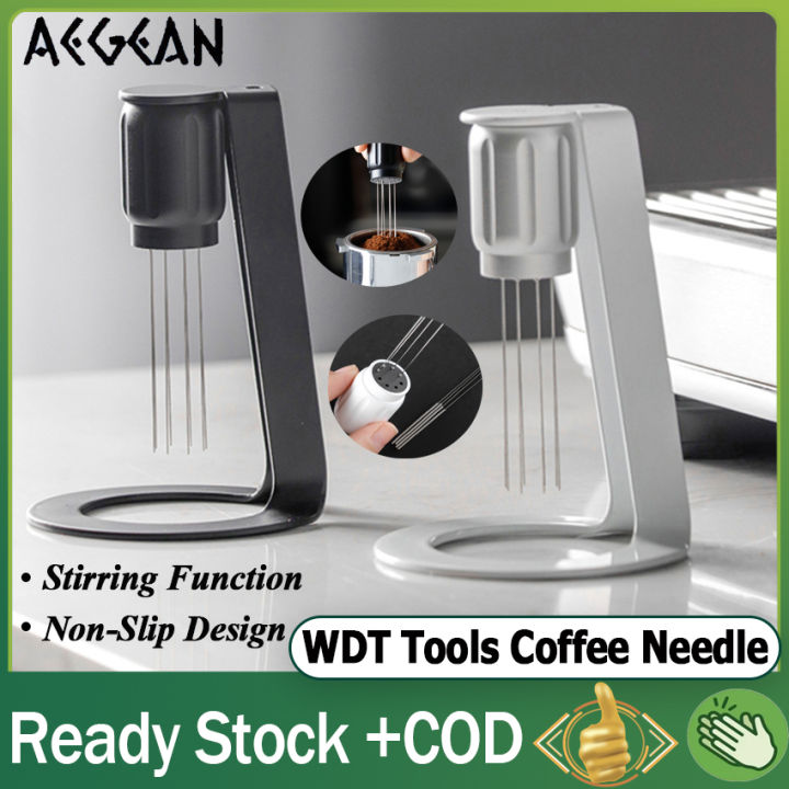 3dArash WDT Coffee Tool With Floor-Standing Holder – For Espresso, Aeropress, Baratza, De'Longhi