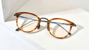 FONEX Acetate Titanium Glasses Frame Men Brand Design Retro Vintage Square Eyeglasses Women Full-Rim Japanese High-Quality Ultralight Custom Myopia Optical Prescription Eyewear 85648